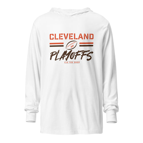 '24 Cleveland Playoffs Commemorative Hooded Long-Sleeve Tee