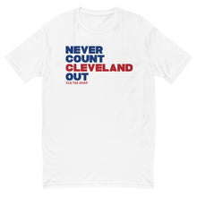 Load image into Gallery viewer, Never Count Cleveland Out – Baseball Tee