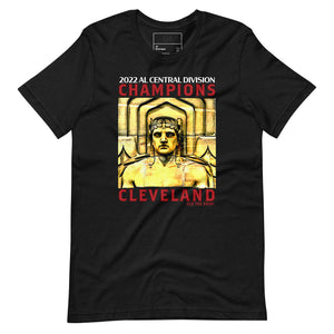 Throwback: 2022 AL Central Division Champions: Guardian Tee (Dark)